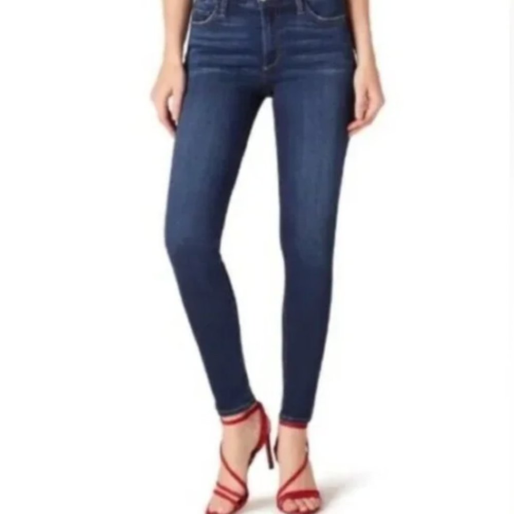 Joe's Skinny Ankle Jeans Size 28 - Mid- Rise Stretchy - Dark Wash
